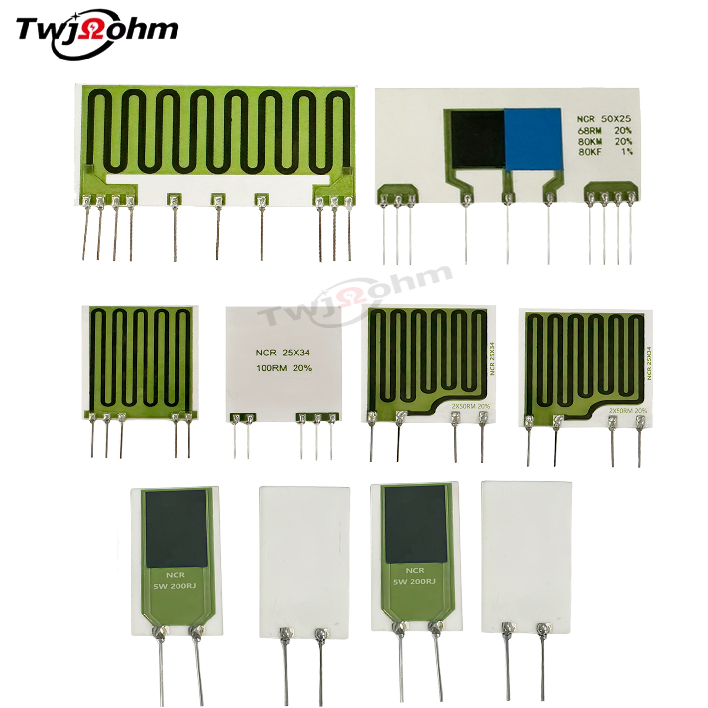 NCR 厚膜功率型片式电阻